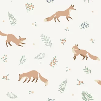   Állatos törtfehér vlies gyerektapéta Sweet Dreams/UGEPA N06407