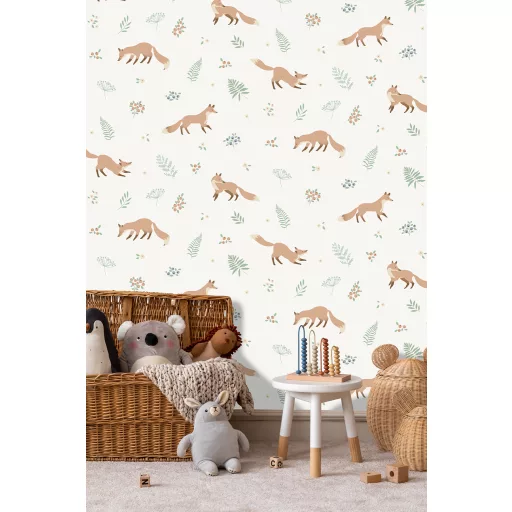 Állatos törtfehér vlies gyerektapéta Sweet Dreams/UGEPA N06407