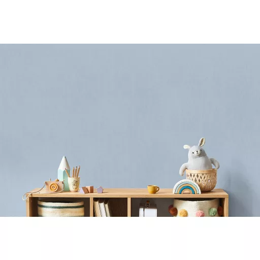 Egyszínű kék vlies gyerektapéta Sweet Dreams/UGEPA F71851