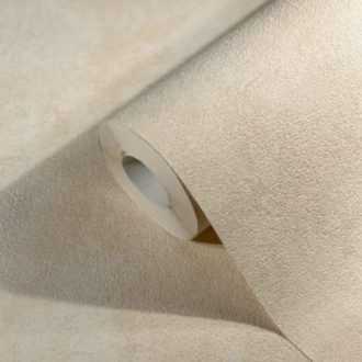 Egyszínű bézs vlies tapéta MARBURG/WOOD&STONES 32712