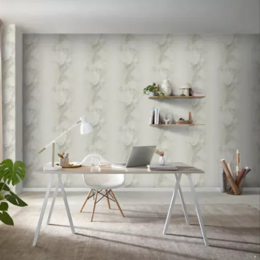 Virágmintás bézs színárnyalatú vlies tapéta Aurora/Erismann 10513-02