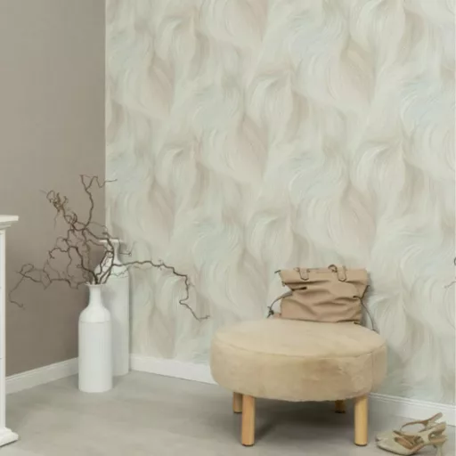 Hullám mintás bézs színárnyalatú Vlies Tapéta FASHION FOR WALLS 5/ERISMANN 10522-18