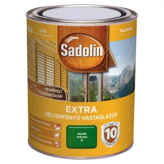Sadolin Extra selyemfényű vastaglazúr választható  színben és kiszerelésben