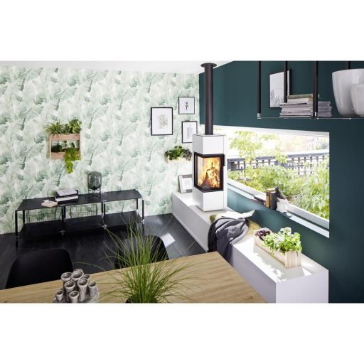 Avalon/Marburg 31650 Levélmintás zöld vlies vlies