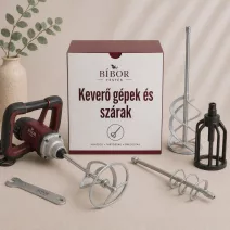 Keverő gépek és szárak