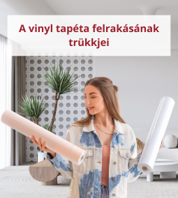 A vinyl tapéta felrakásának trükkjei
