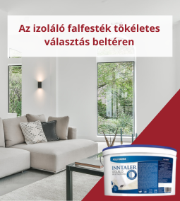 Az izoláló falfesték tökéletes választás beltéren