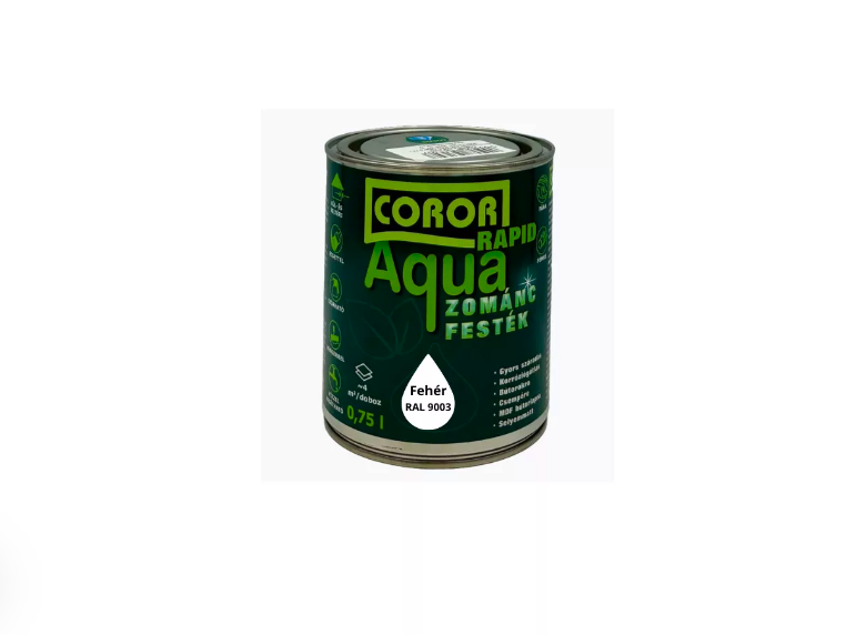 Coror Rapid Aqua: az oldószermentes zománcfesték előnyei beltéren és kültéren