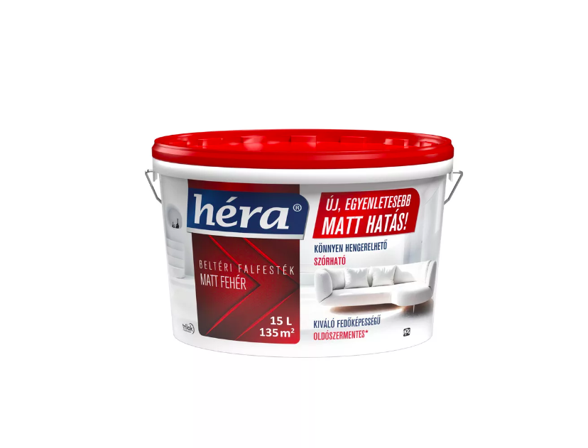 Héra beltéri festék – útmutató a tökéletes falfestéshez