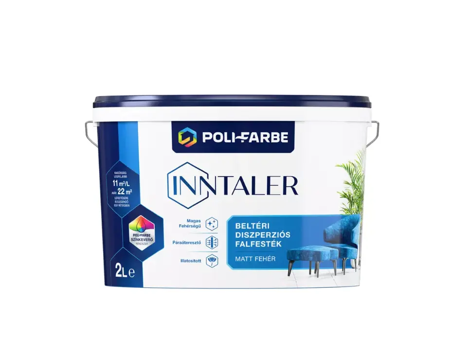 Inntaler beltéri festék útmutató – a minőség, ami évekig megőrzi a falak szépségét
