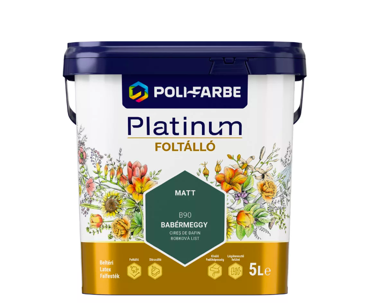 Mosható falfesték: melyik a legjobb lemosható falfesték? – Poli-Farbe Platinum 