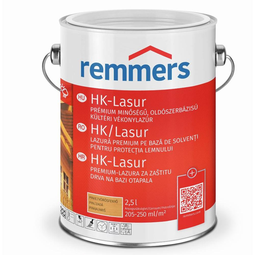 Vékonylazúr oldószerbázisú fenyőzöld 0,75 l Remmers HK