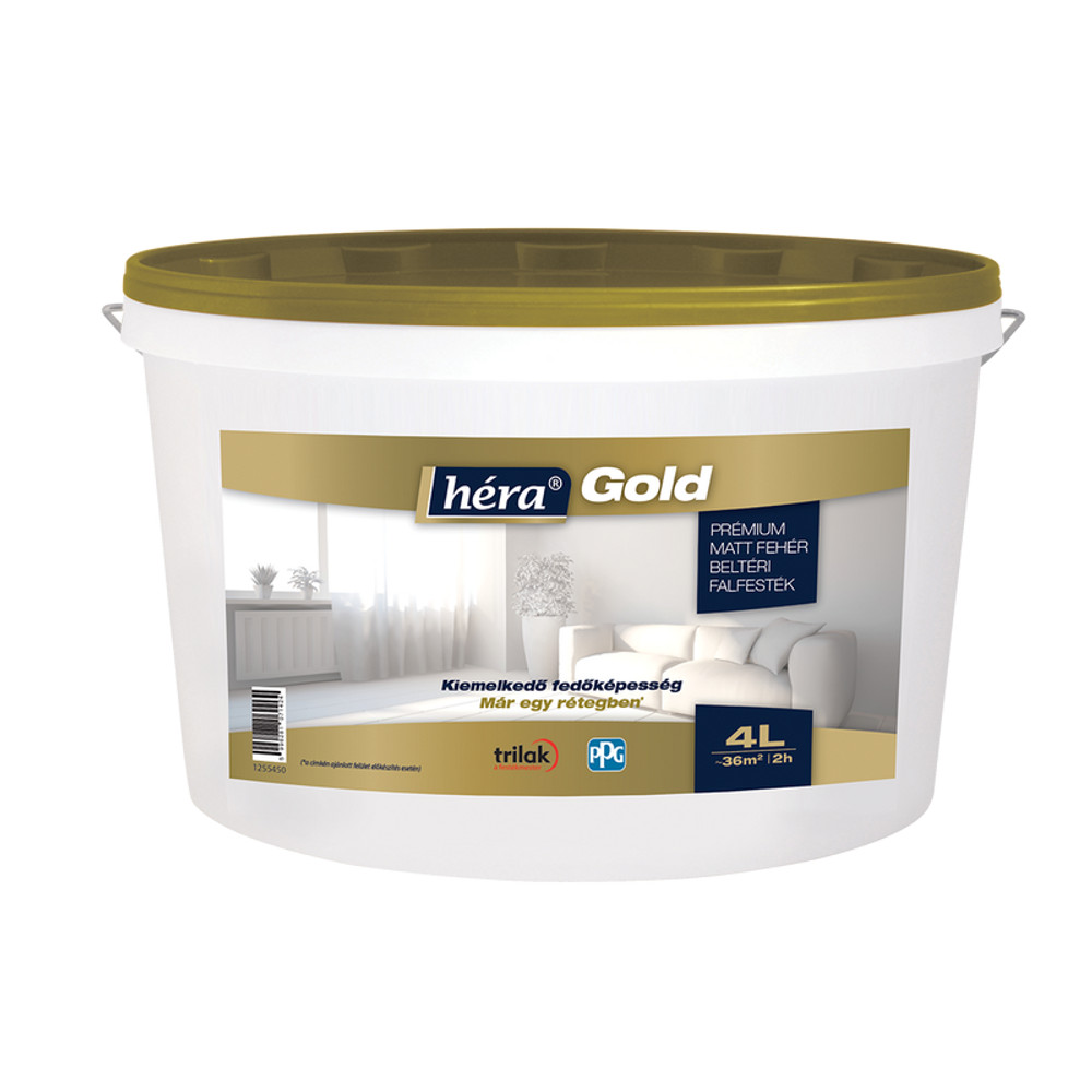 Héra Gold fehér 4 l beltéri falfesték