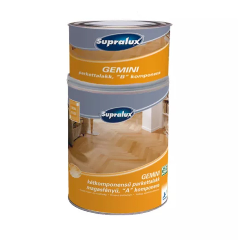 Supralux Gemini 2 komponensű parkettalakk 0,75 l
